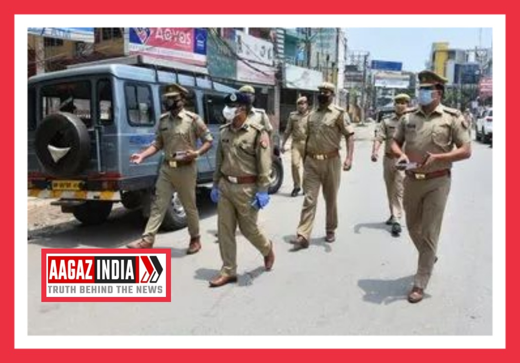 कोविड-19 के दृष्टिगत वरिष्ठ पुलिस अधीक्षक ने जनपद के विभिन्न इलाक़ो में भ्रमण किये , varanasi news in hindi, वाराणसी न्यूज़