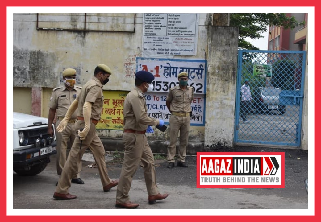 वरिष्ठ पुलिस अधीक्षक वाराणसी ने किया राजकीय आयुर्वेद चिकित्सालय का निरीक्षण, varanasi news in hindi, वाराणसी न्यूज़